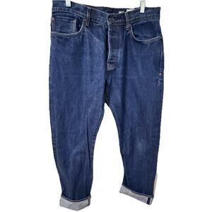 IMOGENE AND WILLIE Women’s Barton Slim Selvedge Dark Wash Denim Jeans Size 34